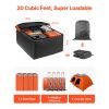 Car Rooftop Cargo Carrier Bag, 20 Cubic Feet Roof Cargo Carrier