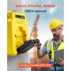 Portable Eye Wash Station 14 Gal, OSHA-Approved Eyewash Station Wall-Mounted/On Flat Surface, Emergency Eye Wash Unit with 2 Sprays
